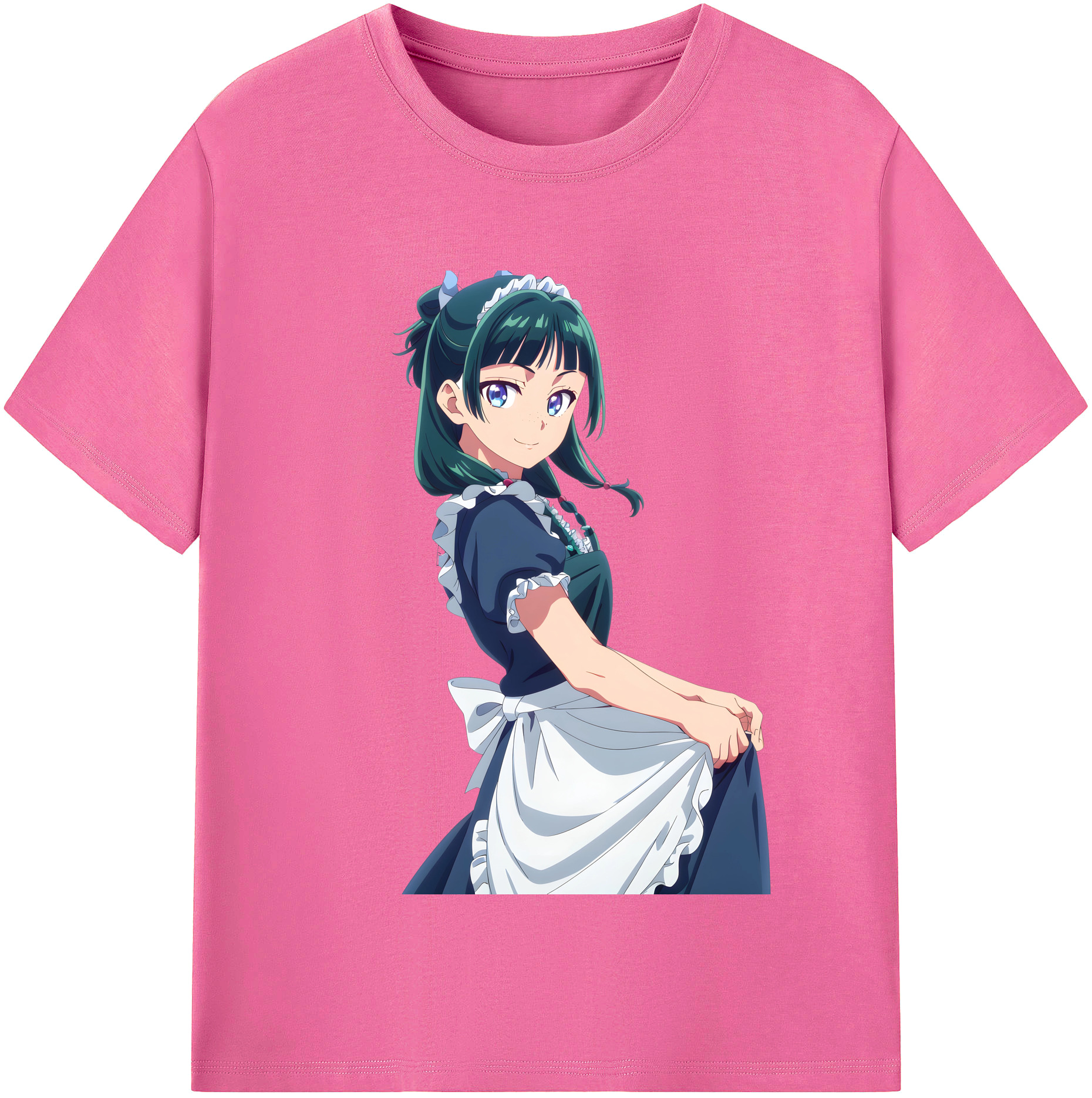 （画像用） 薬屋のひとりごと The Apothecary Diaries レディースカジュアルプリントTシャツ（綿100％）